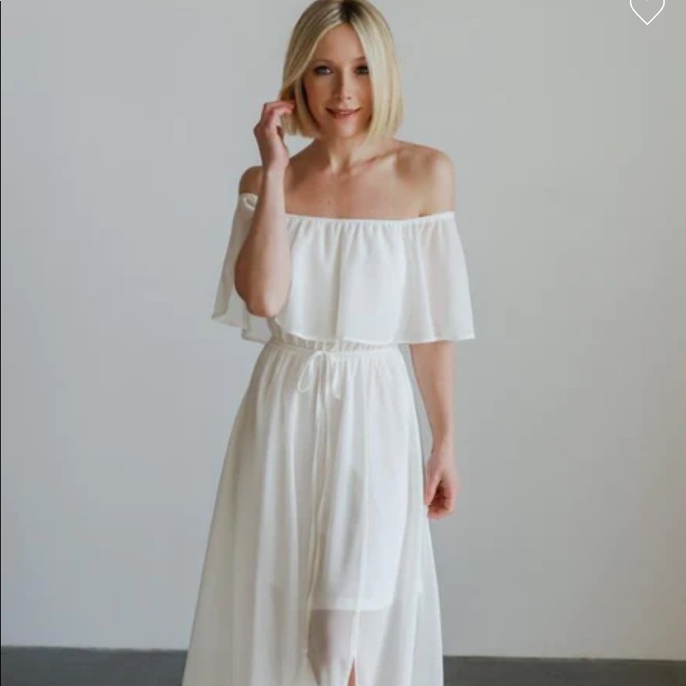 Baltic Born Victoria Off Shoulder Maxi Dress
